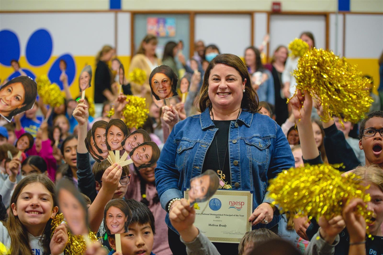  Mrs. Brady Named National Distinguished Principal